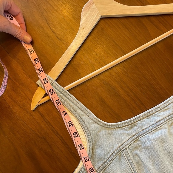 Madewell Denim A-Line Sleeveless Mini Dress NWT - Picture 7 of 10